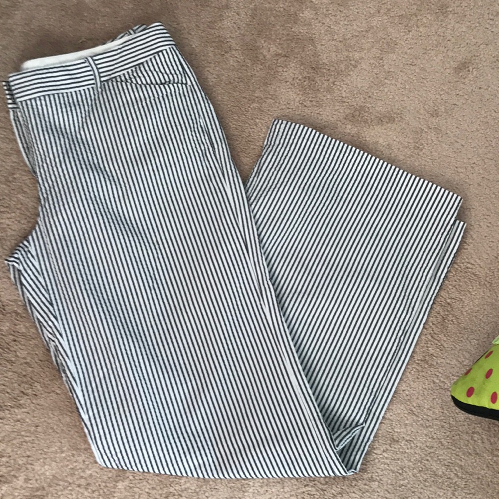 Seersucker slacks